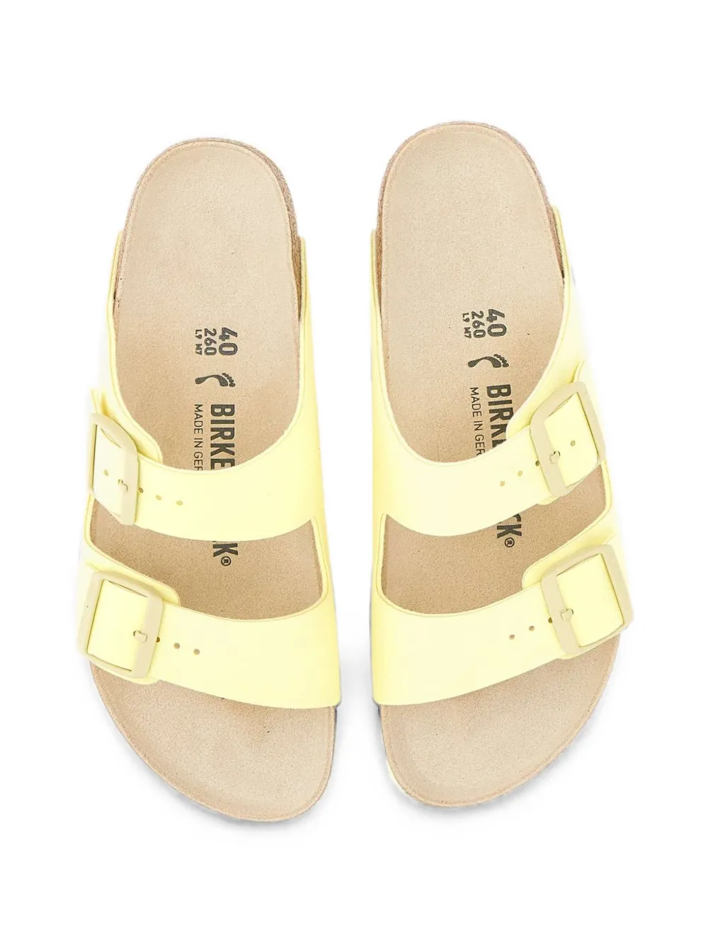 Birkenstock Arizona BS double-strap sandals Geel