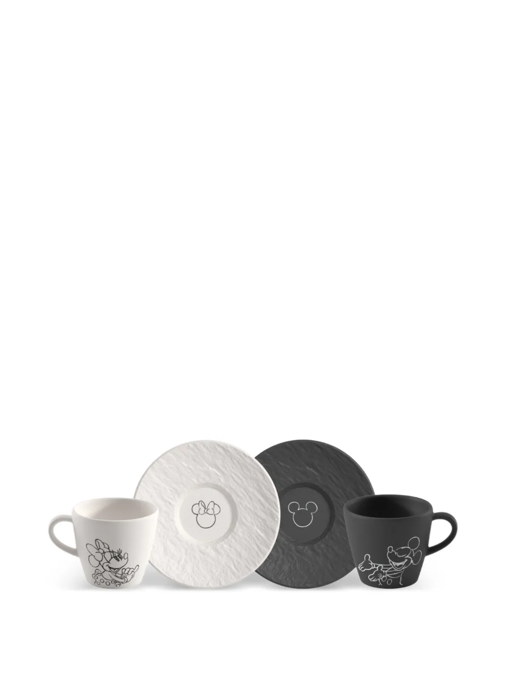 Villeroy & Boch Manufacture Mickey Mouse coffee cup and saucer set - Bianco