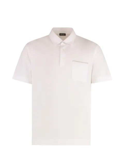Zegna cotton polo shirt