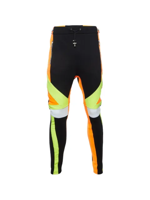 Balmain Pre-Owned pantalon de jogging colour block