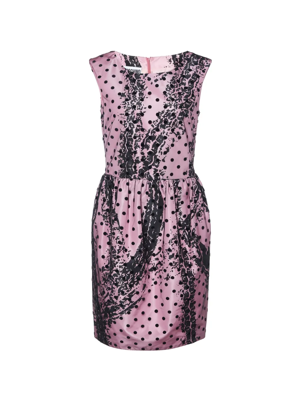 Moschino Pre-Owned Abito corto a pois - Rosa