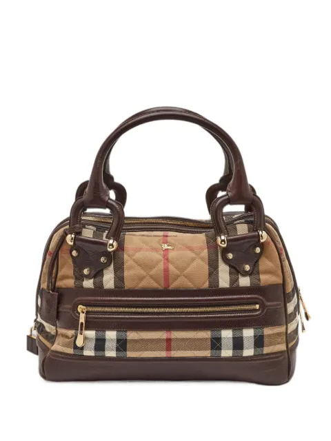Burberry Pre-Owned medium Westbury House Check tote bag