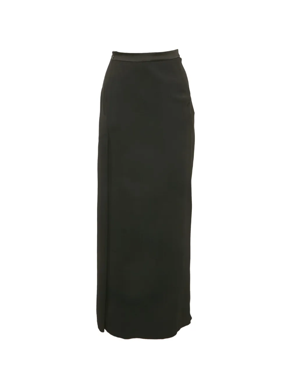 Kenzo Pre-Owned draped midi skirt - Nero