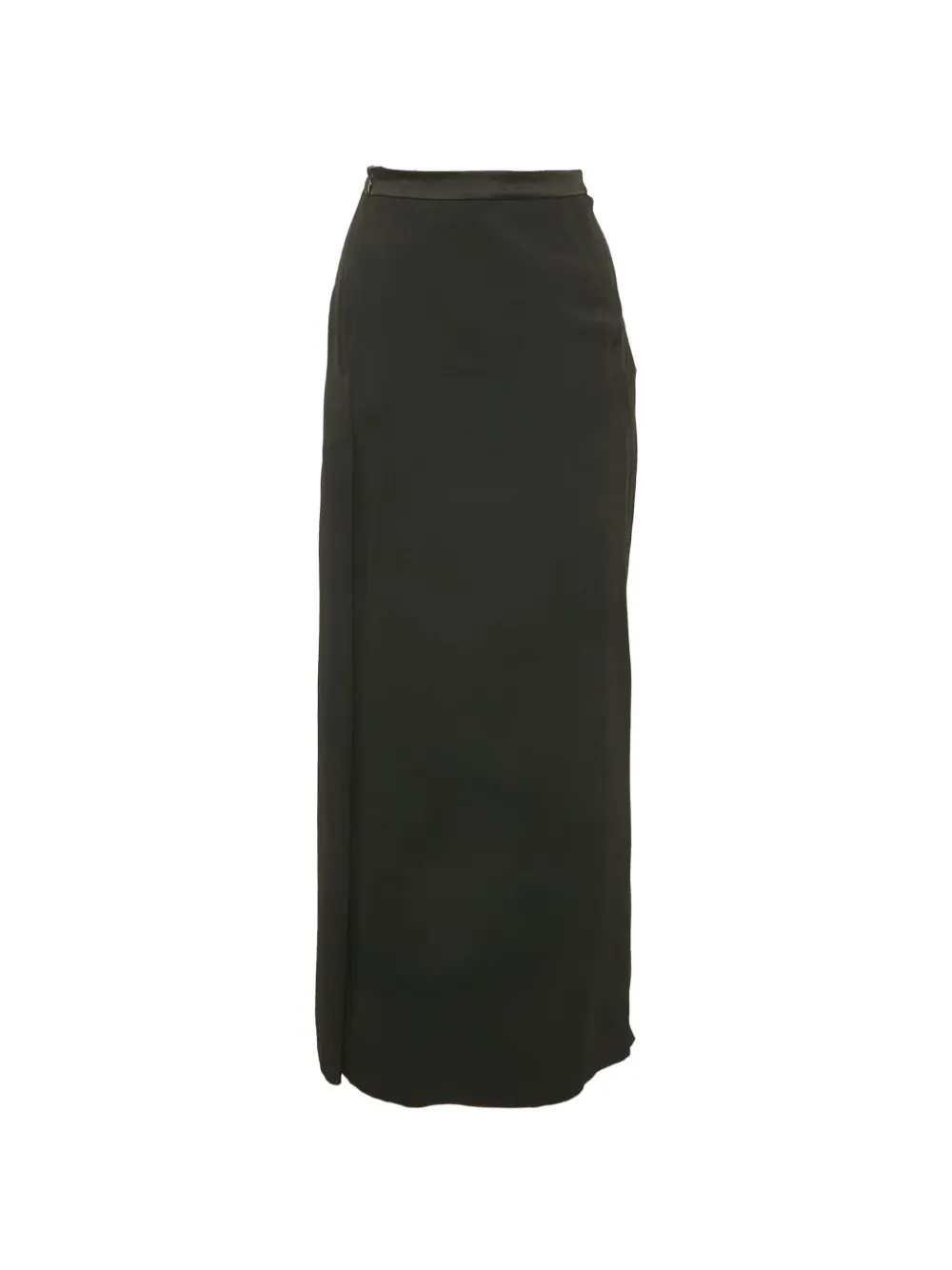 Kenzo Pre-Owned draped midi skirt - Schwarz
