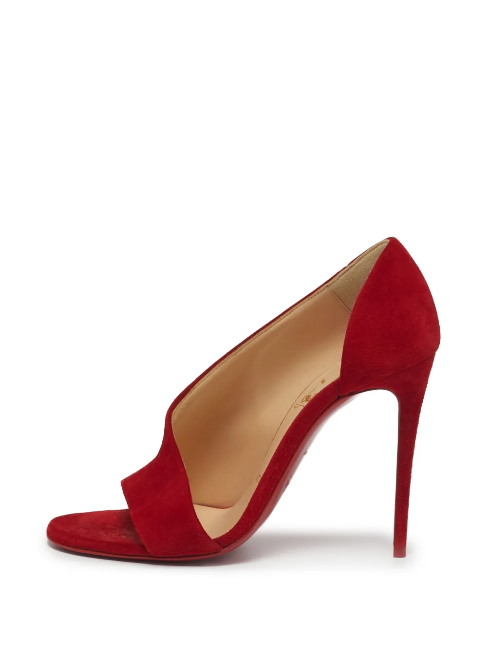 Christian Louboutin Pre-Owned Phoebe cut-out-detail pumps - Rot