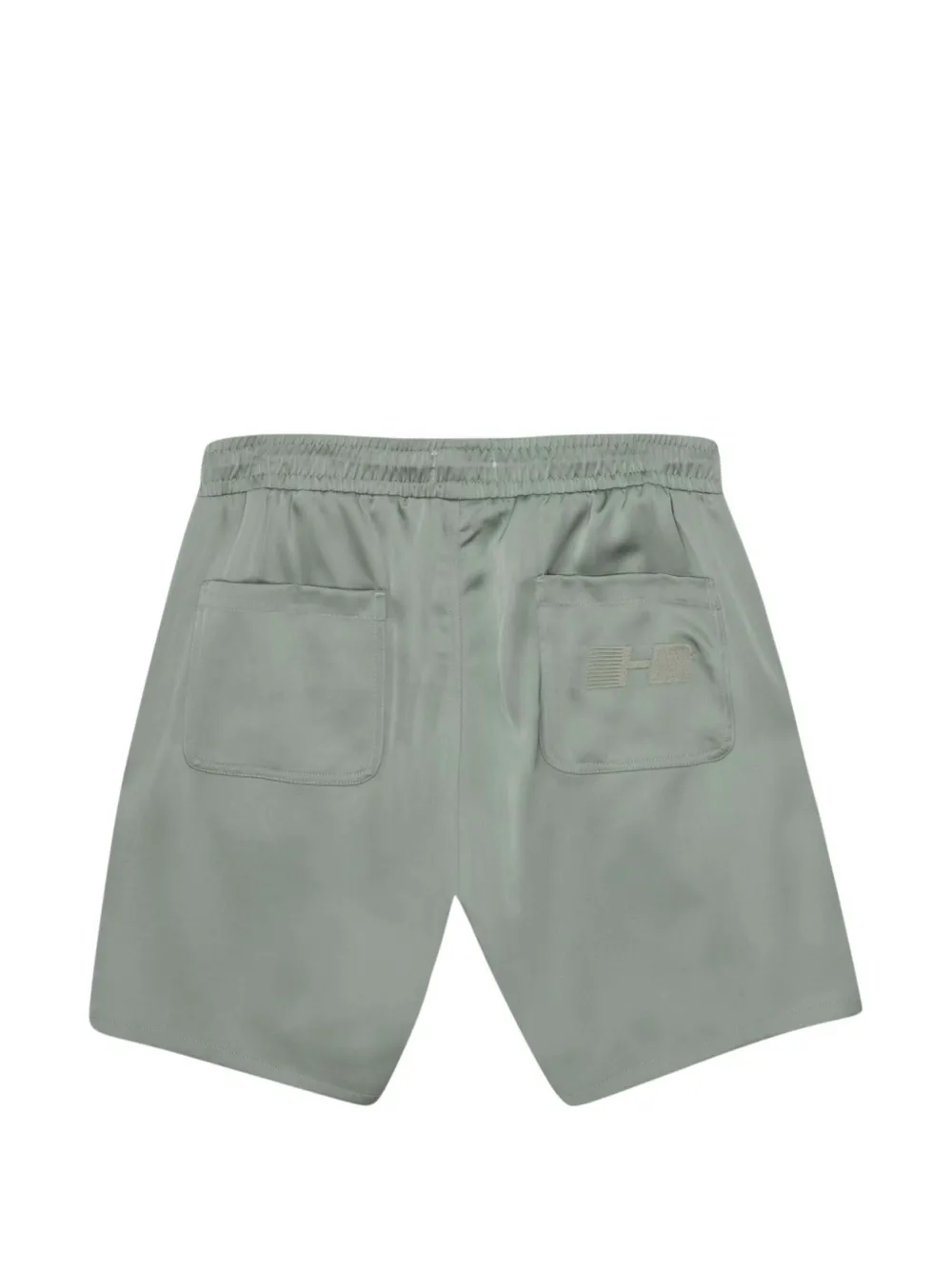 Honor The Gift Shorts met trekkoord en satijnen afwerking Groen
