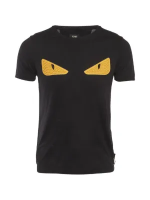 Fendi Pre-Owned 2000s FF Labyrinth Embroidery short-sleeve T-shirt