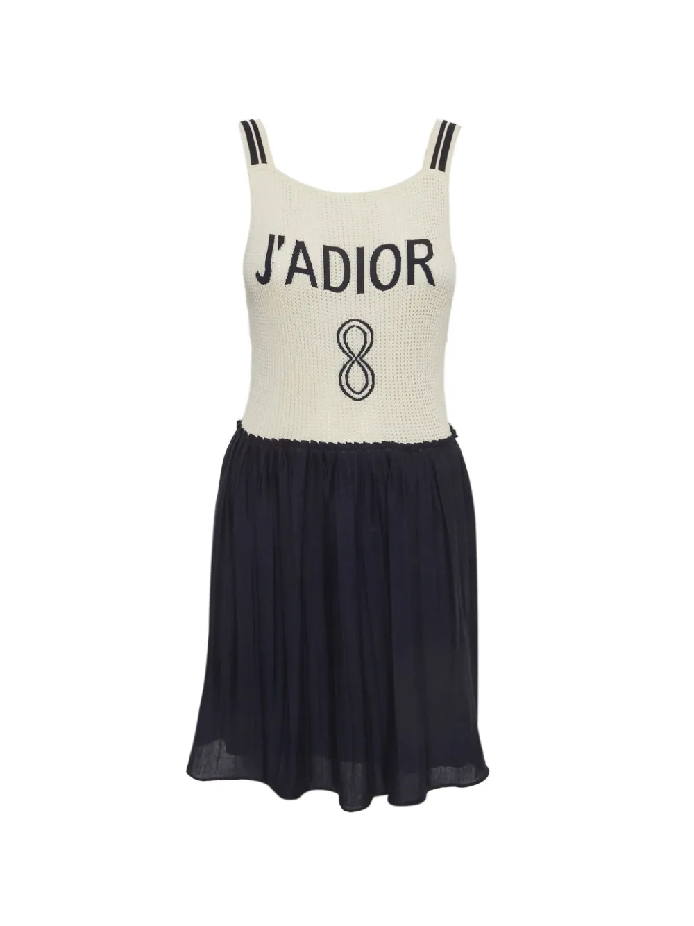 Christian Dior Pre-Owned square-neck mini dress - Toni neutri