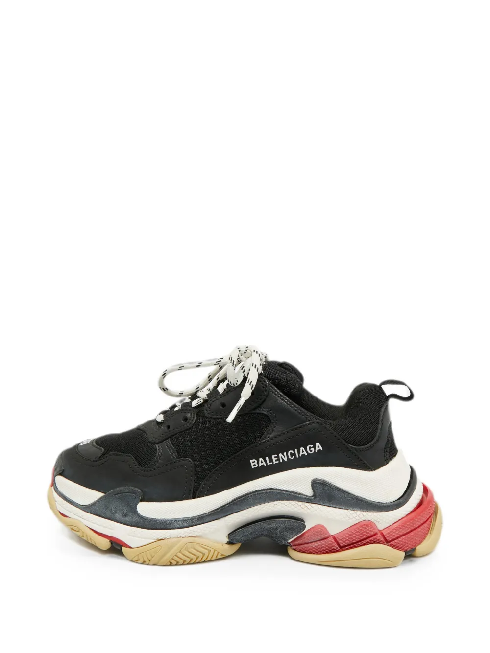 Balenciaga Pre-Owned Triple S lace-up sneakers - Nero