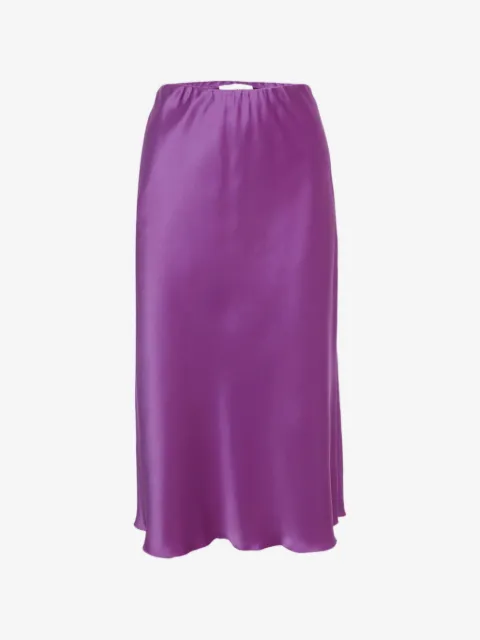 Nanushka midi satin skirt