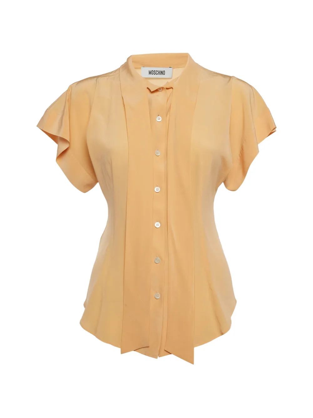 Moschino Pre-Owned button-up blouse - Arancione