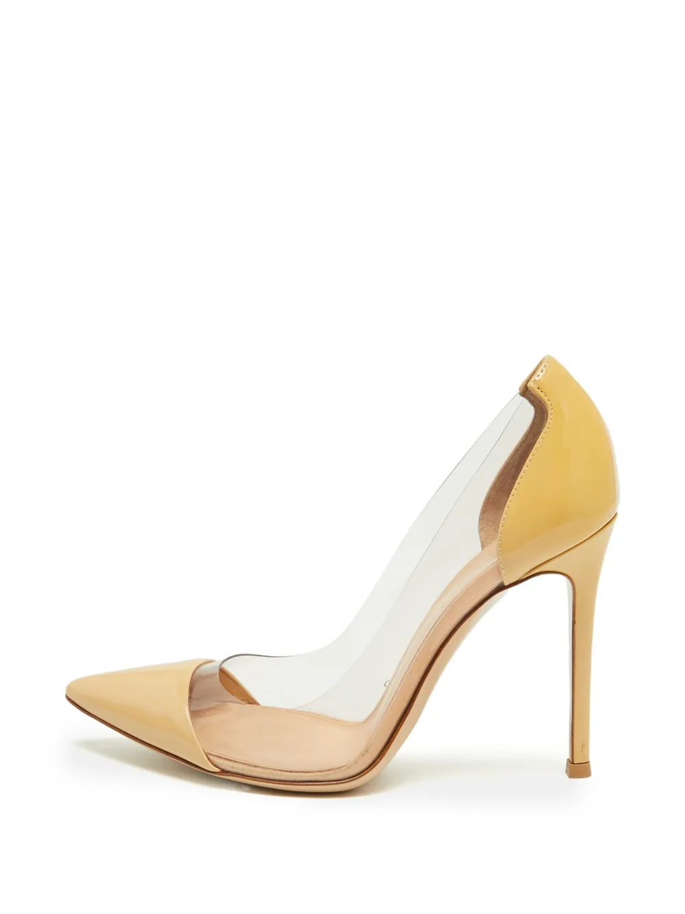 Gianvito Rossi Pumps Plexi a punta - Toni neutri