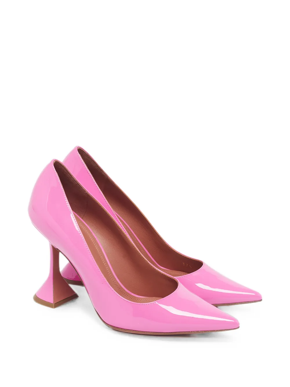 Amina Muaddi Ami pointed-toe pumps - Rosa