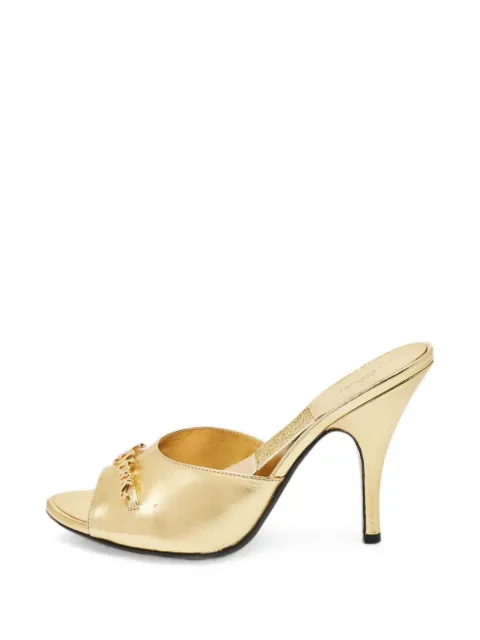 Marc Jacobs Vintage logo-plaque sandals