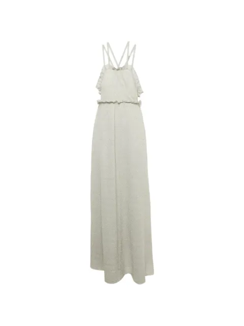 Missoni Pre-Owned cross-back ruffled maxi dress