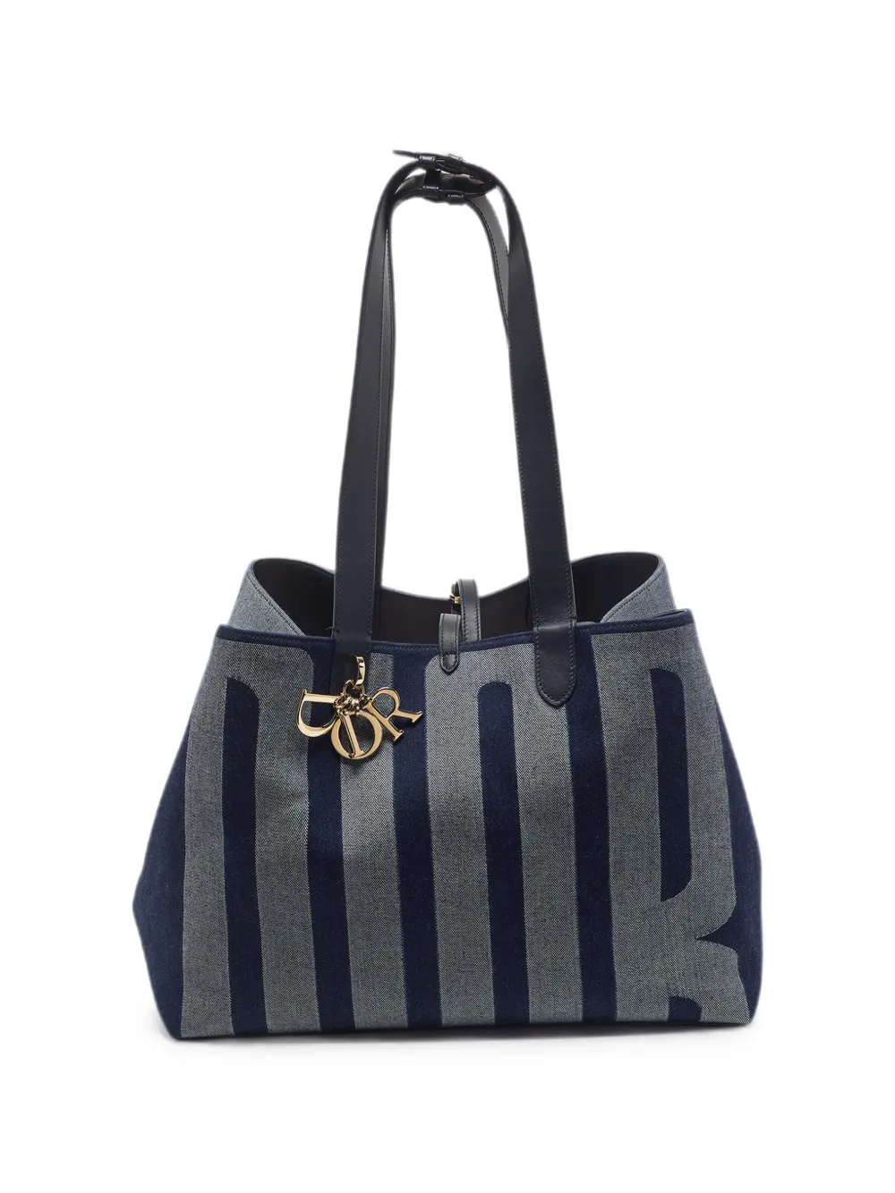 Christian Dior Pre-Owned 2005 Dior Toujours denim tote bag - Blu