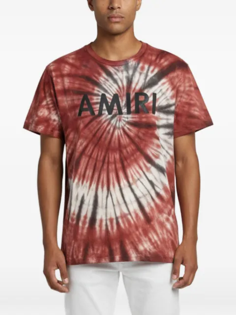 AMIRI tie-dye logo-print T-shirt