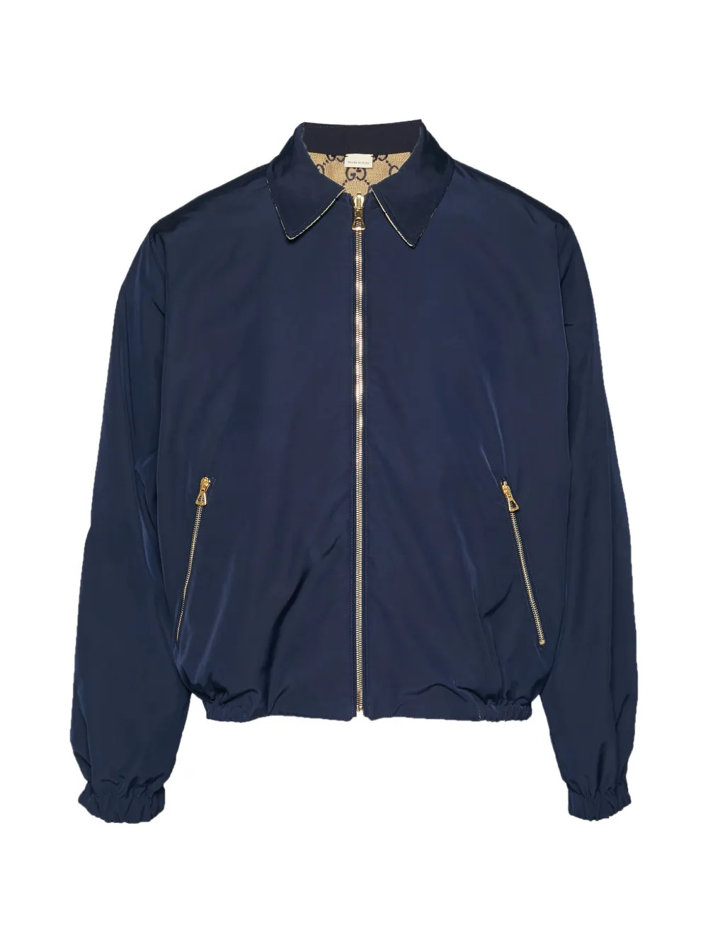 Gucci Pre-Owned GG canvas reversible jacket - Blu