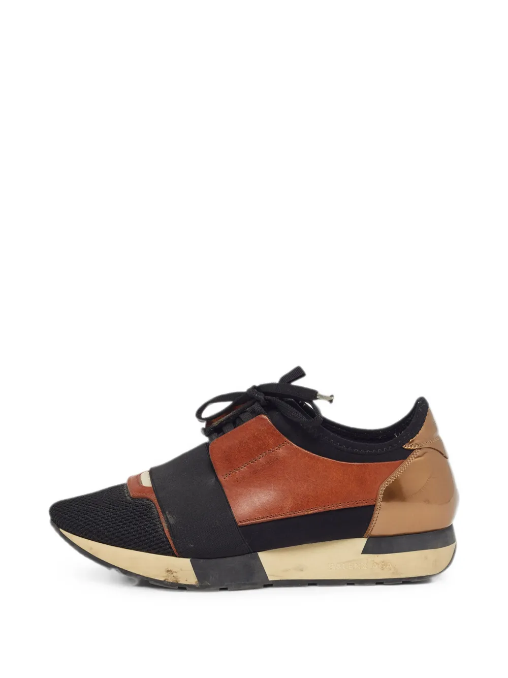 Balenciaga Pre-Owned Race Runner mesh sneakers - Nero