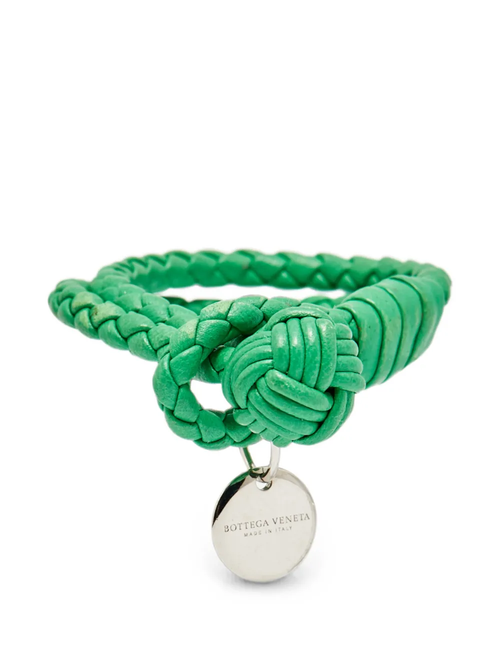 Bottega Veneta Pre-Owned Bracciale con design Intrecciato - Verde