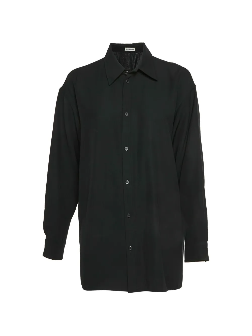 Balenciaga Pre-Owned Camicia oversize in gabardine - Nero