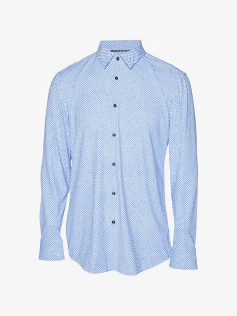 BOSS camisa slim estampada