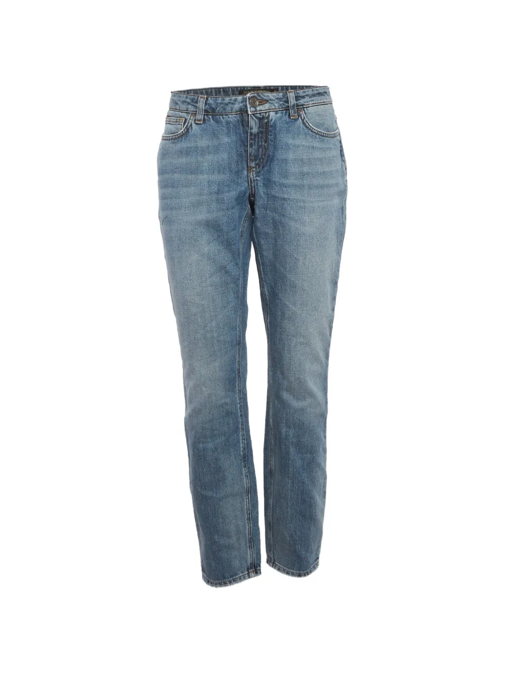 Dolce & Gabbana Pre-Owned whiskering-effect jeans - Blu