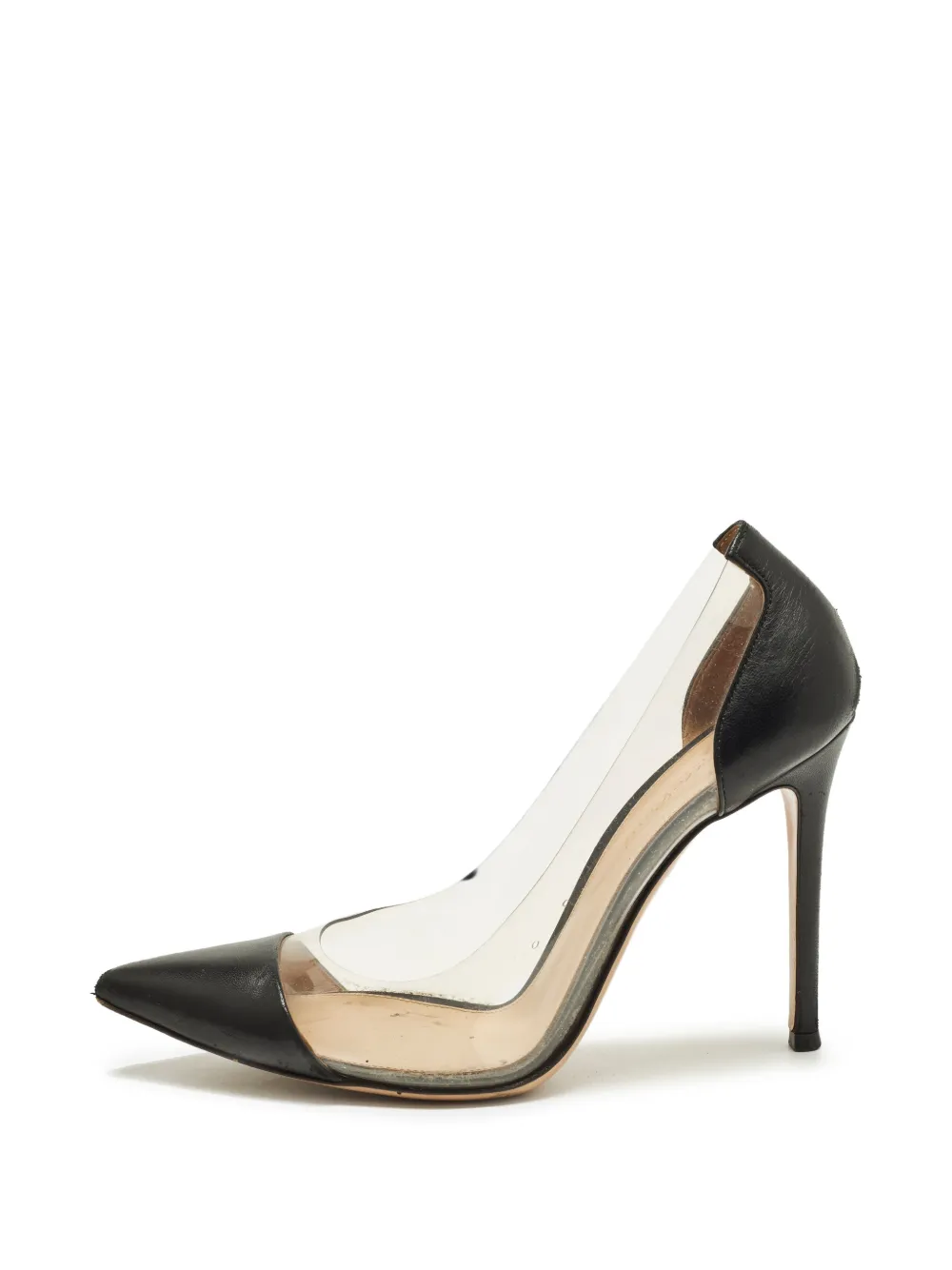 Gianvito Rossi Pumps mit spitzer Kappe 70mm - Schwarz