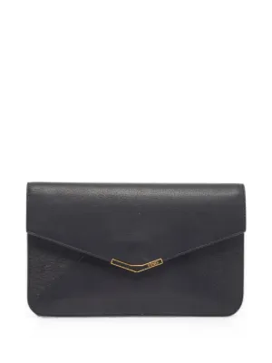 Christian Dior Pre-Owned ビー レザー クラッチバッグ | ブラック
