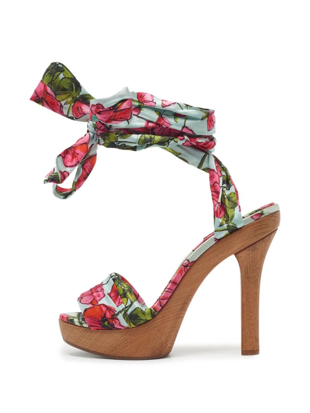 Dolce & Gabbana Pre-Owned Sandali a fiori - Blu
