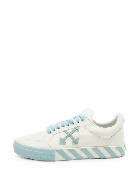 Off-White Pre-Owned 벌커나이즈드 로우탑 스니커즈
