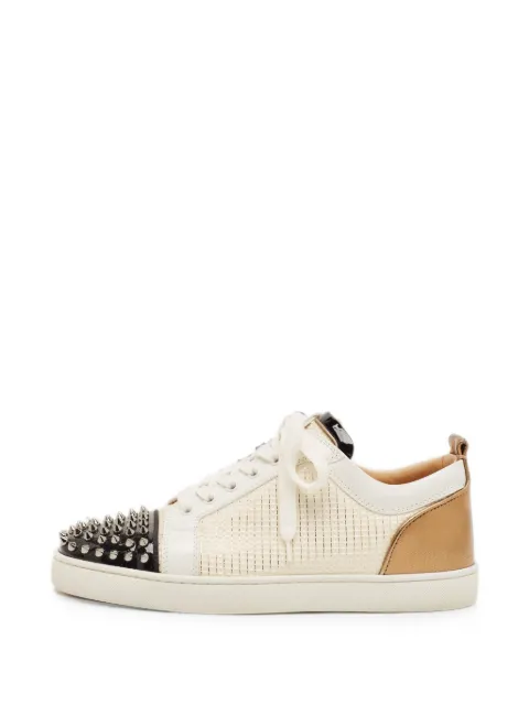 Christian Louboutin Pre-Owned tenis Louis Junior Spikes