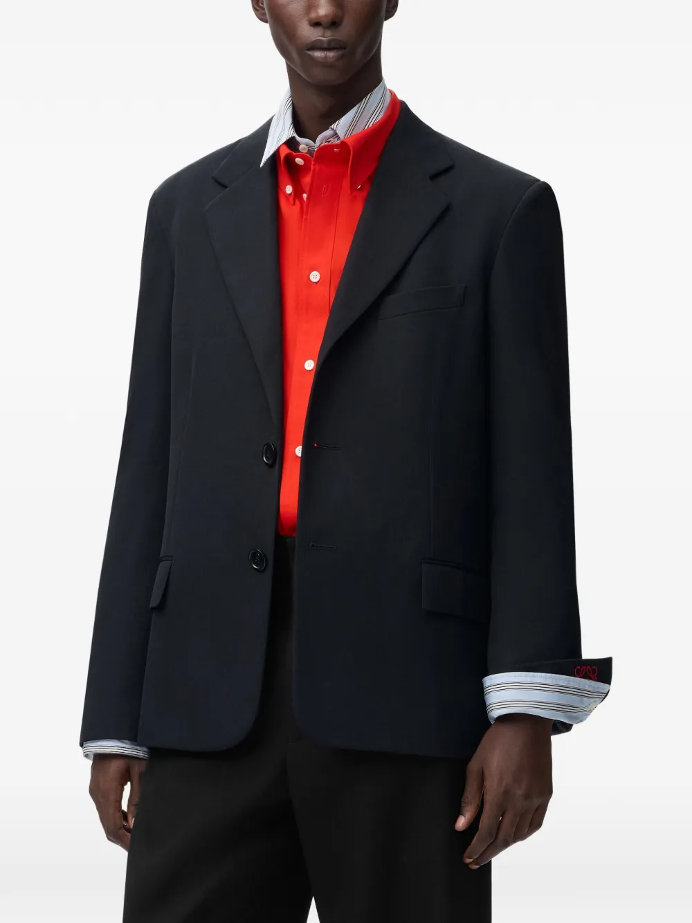 LOEWE Giacca monopetto in lana - Nero