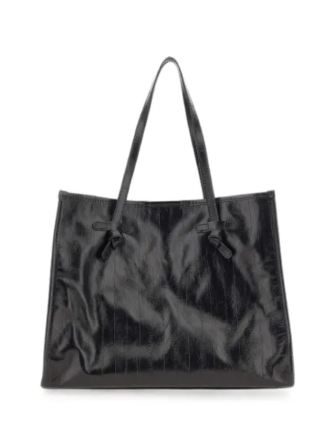 MARCELLA CLUB Marcella glossy shoulder bag