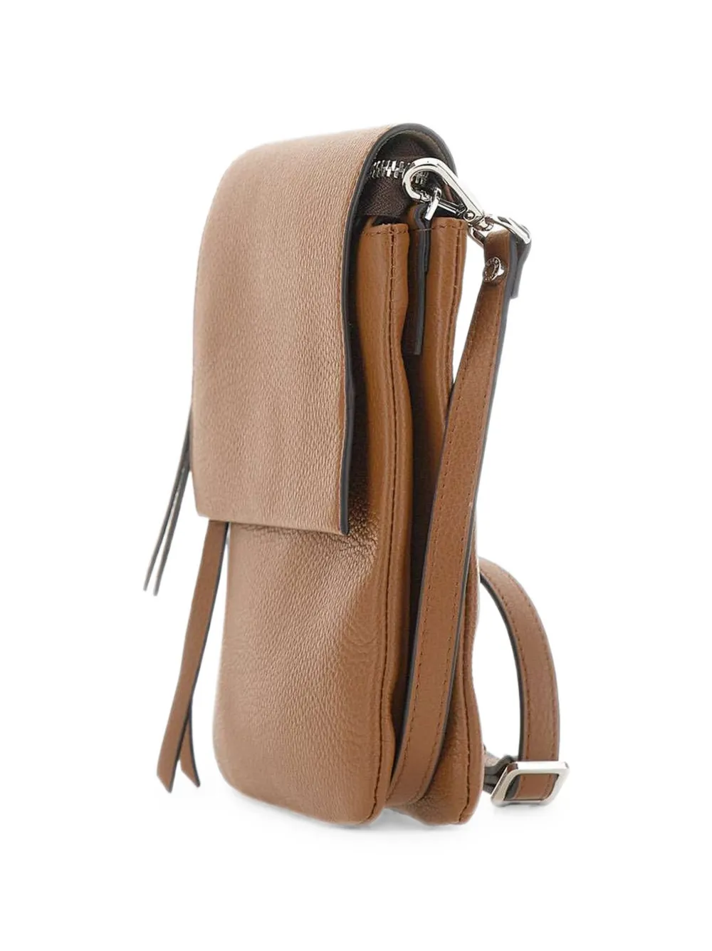 GIANNI CHIARINI Three leren schoudertas Bruin