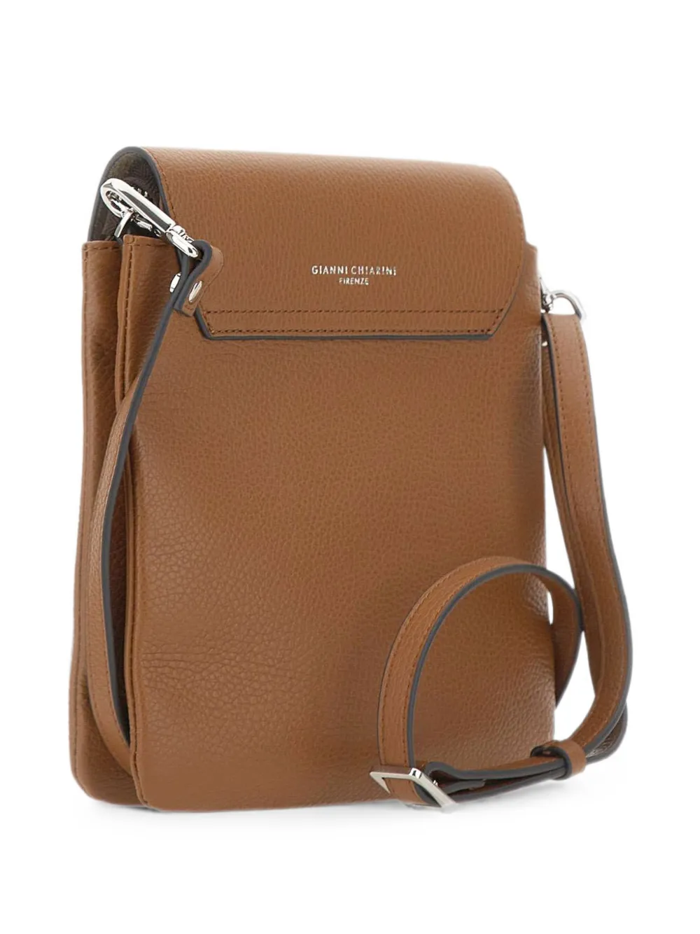 GIANNI CHIARINI Three leren schoudertas Bruin