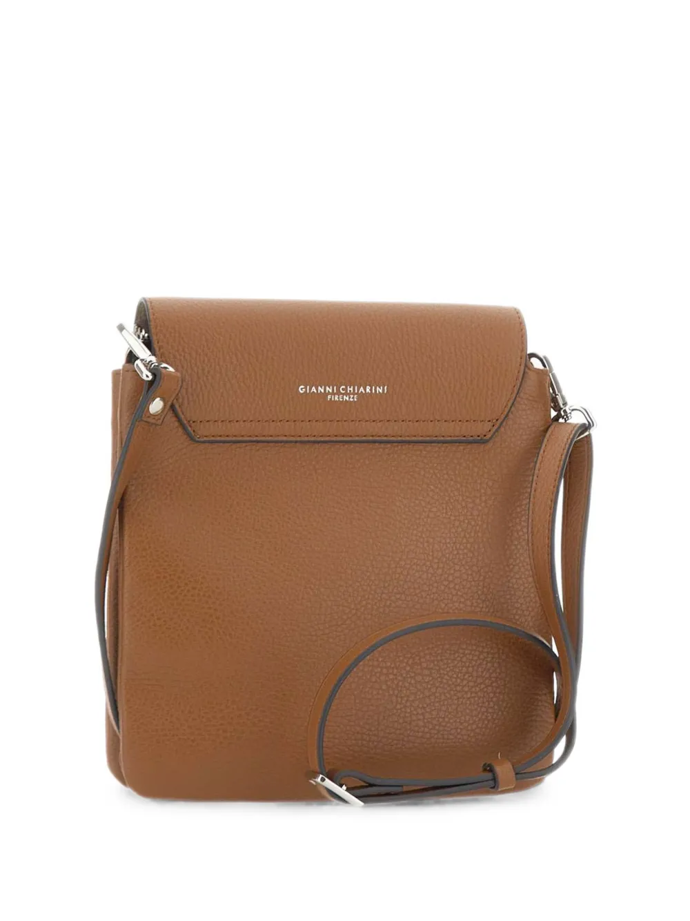 GIANNI CHIARINI Three leather shoulder bag - Marrone