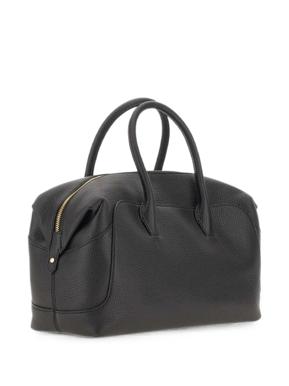 GIANNI CHIARINI Gemma hammered leather tote bag - Schwarz