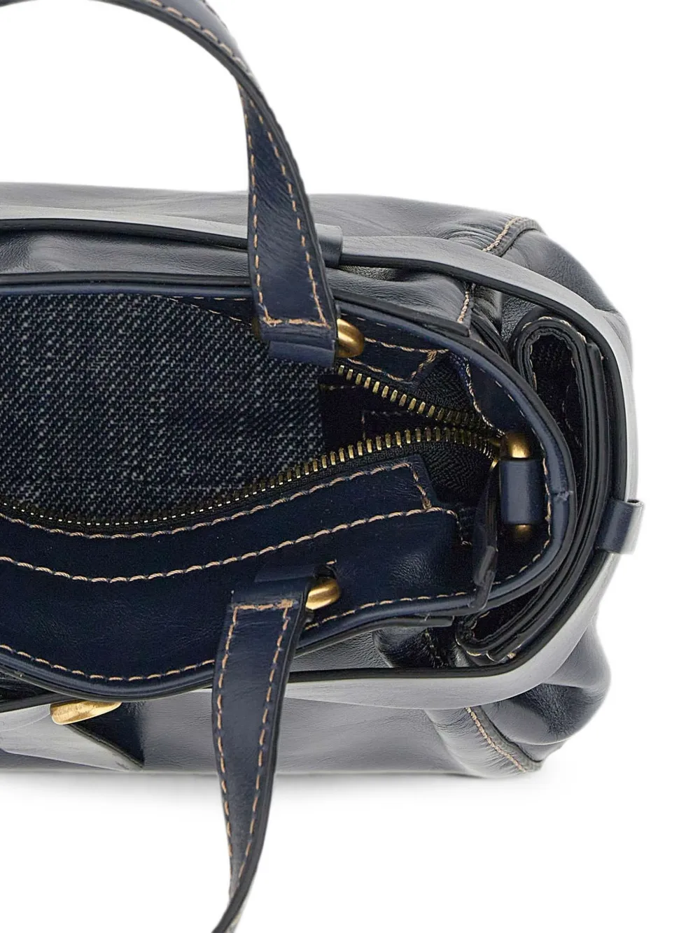 GIANNI CHIARINI Miranda handtas met geknoopt detail Blauw