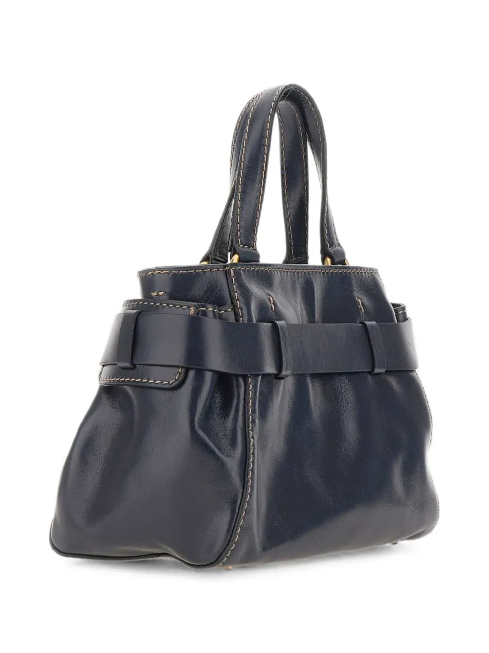 GIANNI CHIARINI Miranda handtas met geknoopt detail Blauw
