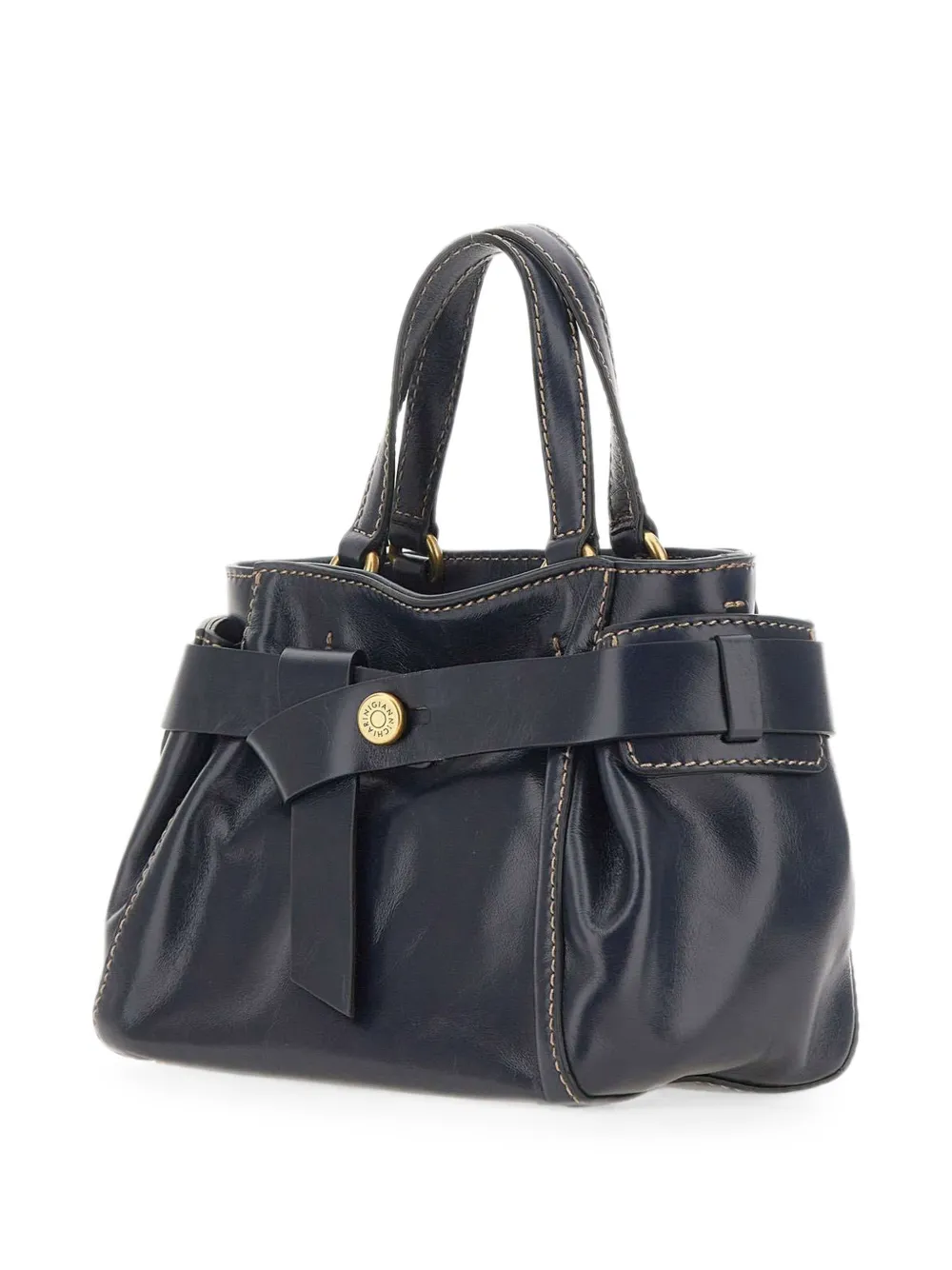 GIANNI CHIARINI Miranda handtas met geknoopt detail Blauw