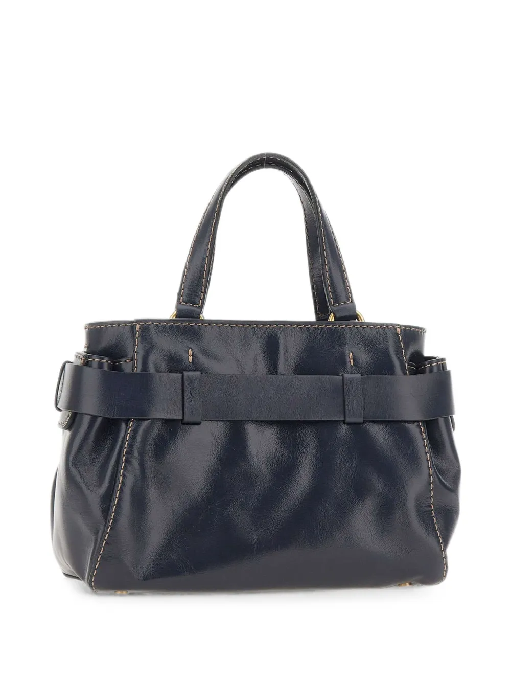 GIANNI CHIARINI Miranda handtas met geknoopt detail Blauw