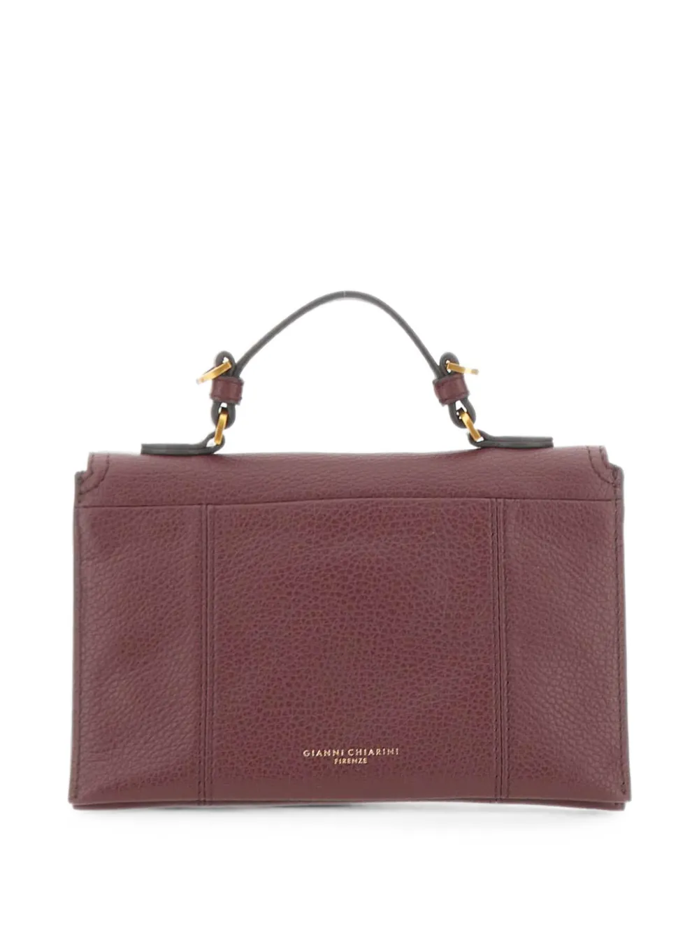 GIANNI CHIARINI Vicky handtas met textuur Rood