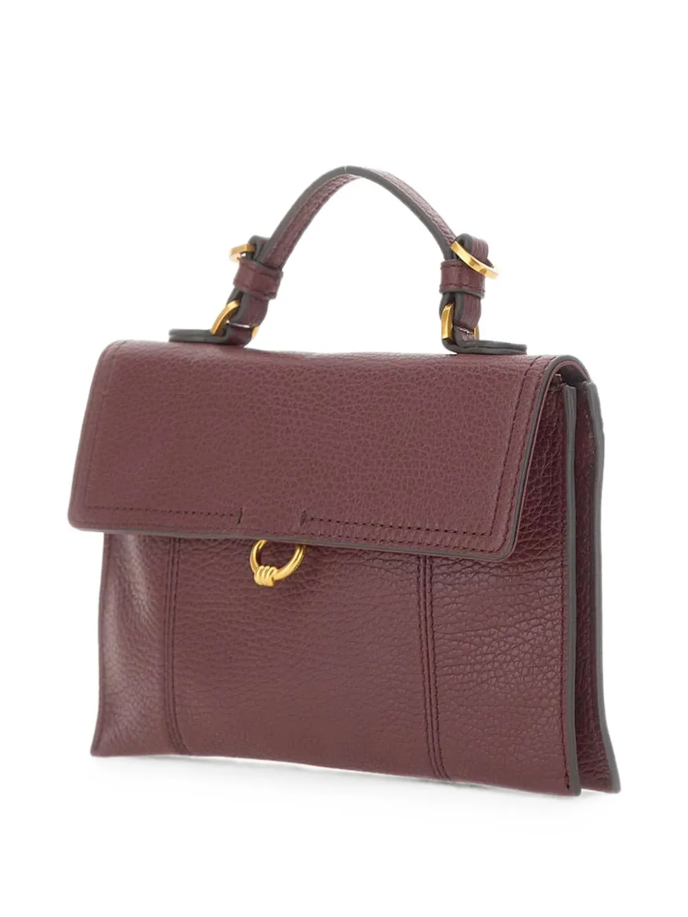 GIANNI CHIARINI Vicky handtas met textuur Rood