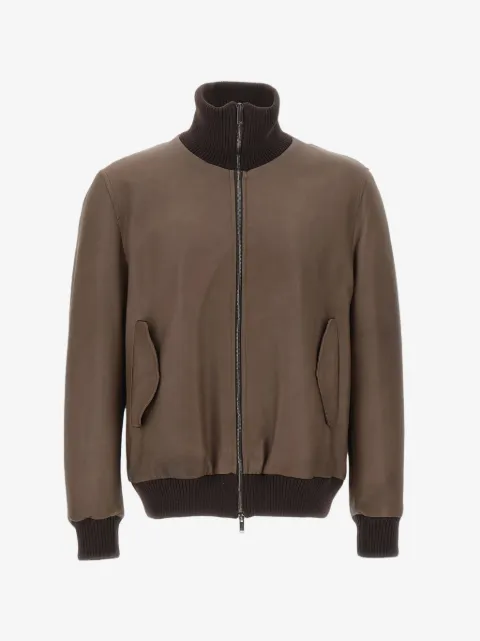 VOLFAGLI Ambrogio America leather jacket