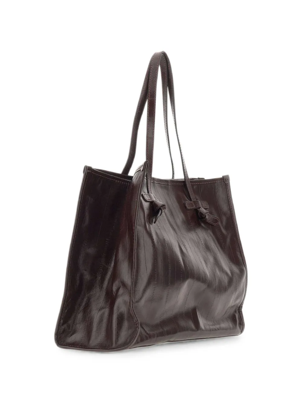 MARCELLA CLUB Marcella glossy shoulder bag - Rot