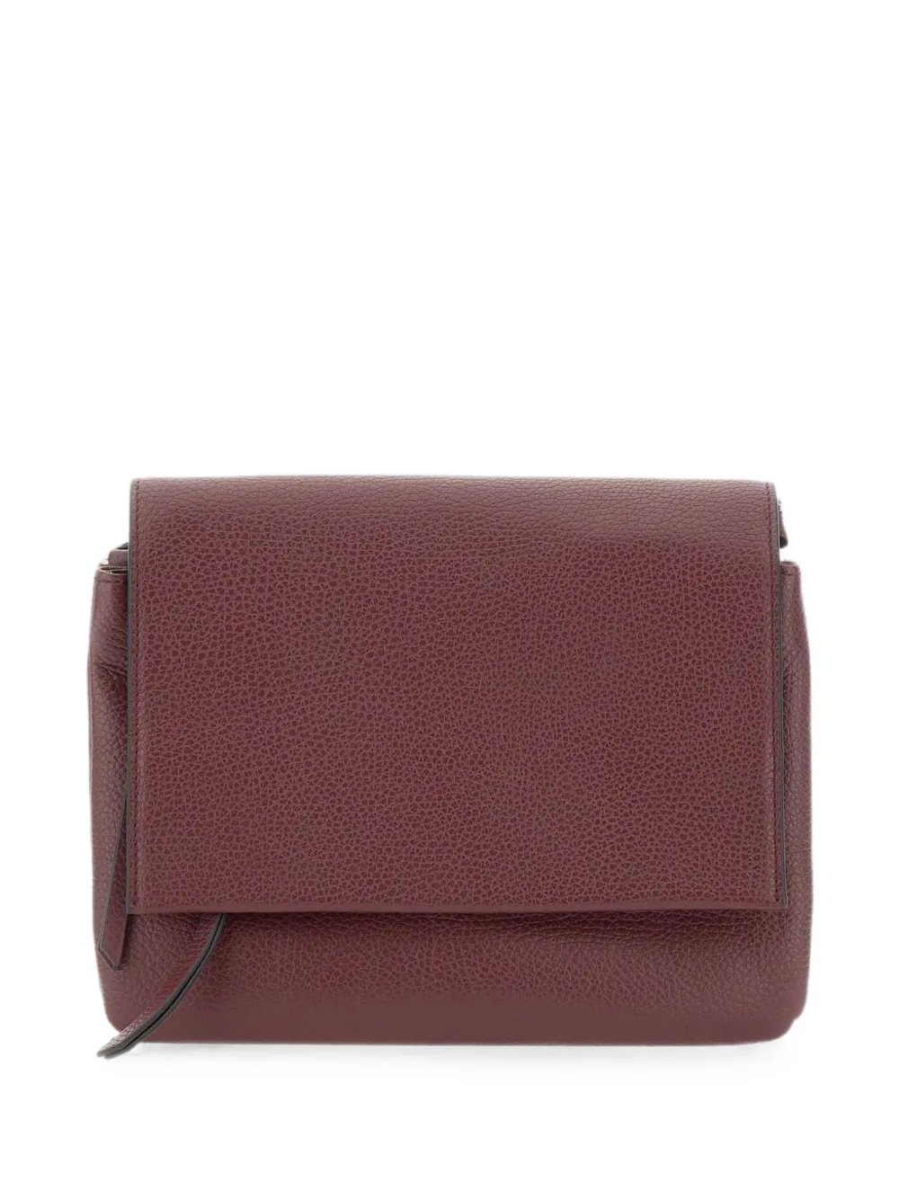 GIANNI CHIARINI Three hammered leather shoulder bag - Rosso