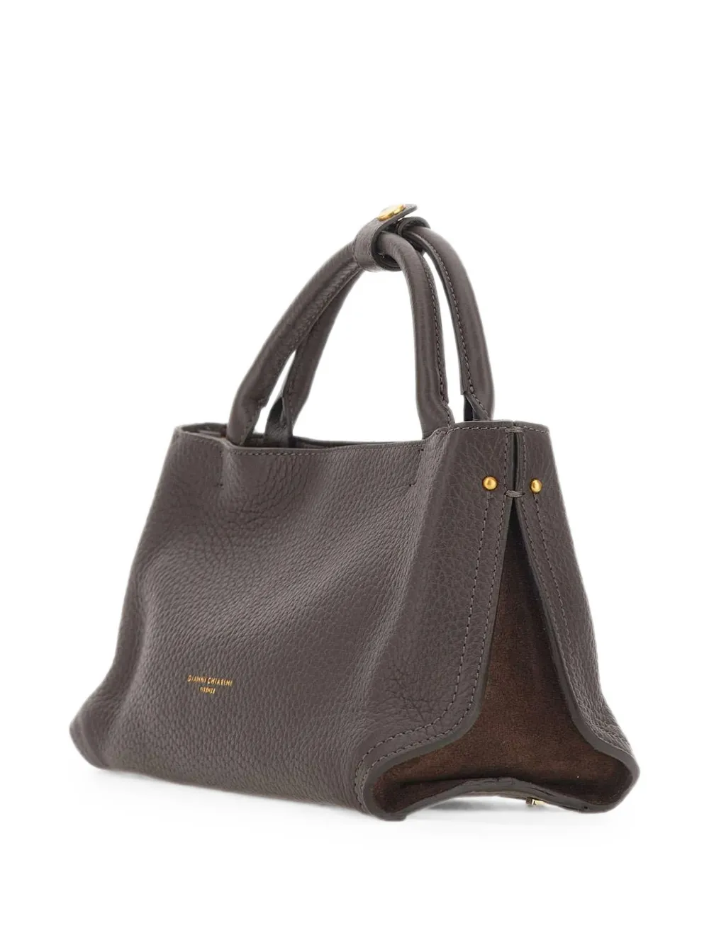 GIANNI CHIARINI Amal leather tote bag - Marrone