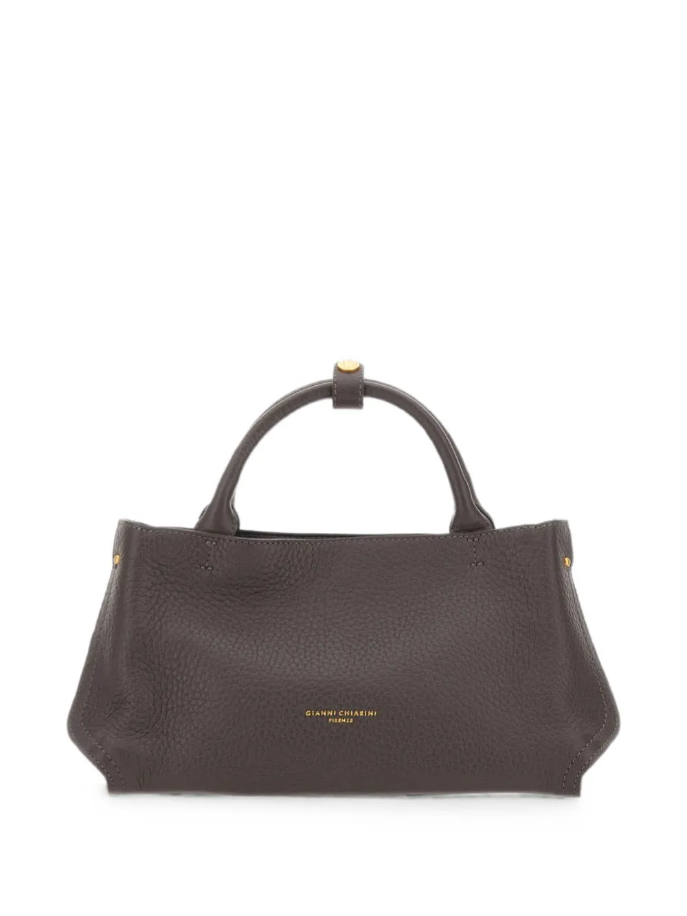 GIANNI CHIARINI Amal leren shopper Bruin