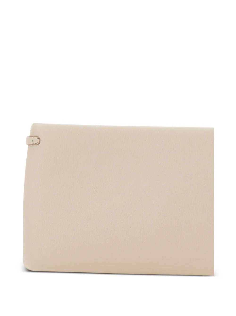 GIANNI CHIARINI Hermy clutch met textuur Beige